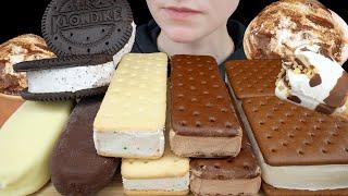 ASMR Chocolate Ice Cream *Magnum White & Dark Chocolate, Sugar Cookie Sandwich, Klondike & Drumstick