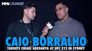 Caio Borralho Reveals Discussions to Face Israel Adesanya at UFC 312 in Sydney