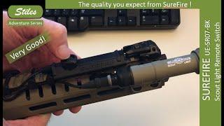 SUREFIRE Rail Mount Dual Switch with UE Tailcap for Scout Light Pro, Review & Installation