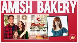 Talking CHRISTMAS AT THE AMISH BAKERY on UPTV with Galadriel Stineman!