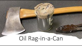 Oil Rag in a Can. ToolScouter shop tip.