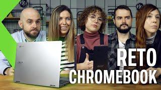 5 PROFESIONALES Y 1 CHROMEBOOK ¿Podrán trabajar con él? | RETO XATAKA