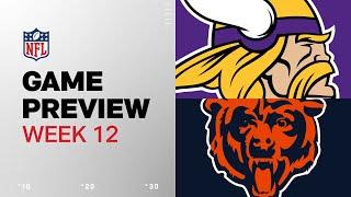 Minnesota Vikings vs. Chicago Bears | 2024 Week 12 Game Preview