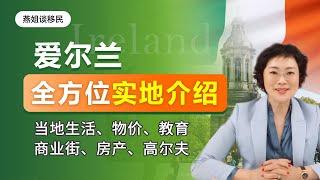 爱尔兰移民|爱尔兰新移民必看特辑！连线爱尔兰长居华人，实地了解爱尔兰名校、爱尔兰工作薪资、爱尔兰生活物价对比、爱尔兰房产环境、爱尔兰教育、爱尔兰移民生活#爱尔兰#爱尔兰移民#爱尔兰教育#燕姐谈移民