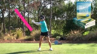 1 Step To Better Golf | So Yeon Ryu golf swing with key move  Face on with slo mo