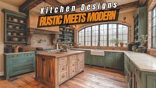 Rustic Meets Modern: How to Create Your Dream Kitchen at Home!