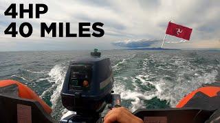 Crossing the Irish Sea with a 4 Horse Power Outboard