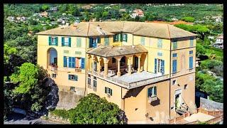 Stunning Medieval Castle with Sea View Liguria, Italy