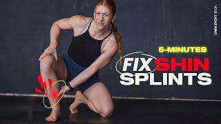 No More Shin Splints! 5 Min. Prehab & Strength Routine