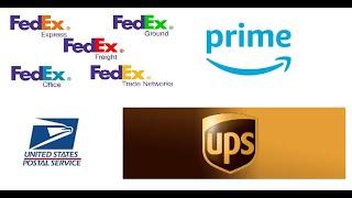 Postal Services in USA  | USPS | FedEx | UPS | Amazon