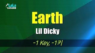 Lil Dicky - Earth (반키,-1Key) / LaLa Karaoke 노래방