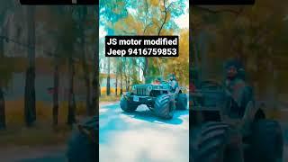 JS motor modified Jeep #modified #jeep #usa #america #js #mandi #dabwali #9416759853