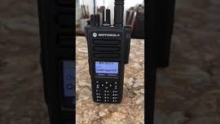 My Motorola XPR 7550e: Text:Voice