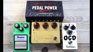 How to use "Sag" controls on pedal power supplies