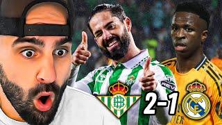 Real Madrid Get HUMILIATED 1-2 Real Betis I ONE OF THE WORST PERFORMANCE THIS SEASON