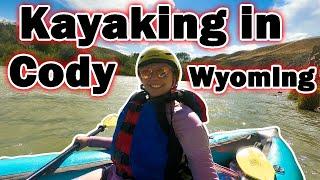 Kayaking the Shoshone River in Cody, Wyoming