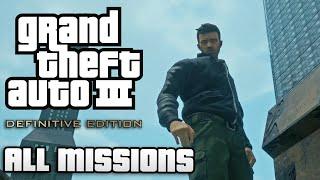 GTA 3 Definitive Edition All Missions - Full Game Walkthrough (4K 60fps)