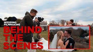 Wedding Filmmaking Behind the Scenes |  New England Coastal Wedding