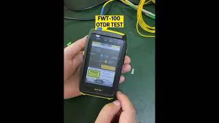 Mini OTDR Active Fiber Live Test 1550nm 20dB Optical Fiber Reflectometer Touch Screen OPM VFL OLS