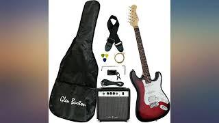 Glen Burton GE101BCO-BKB Electric Guitar Stratocaster-Style Combo with Accessories review