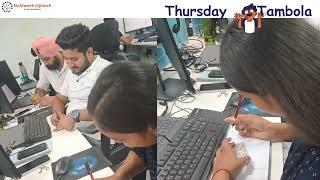 Thursday Tambola | Techtweek Infotech | Fun Activities in IT Company