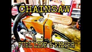 Chainsaw Fuel Filter Replacement