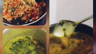 how to cook palak dal in Kerala style/// it's was so yummy