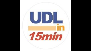 UDL in 15 Minutes with Patrick McGrath