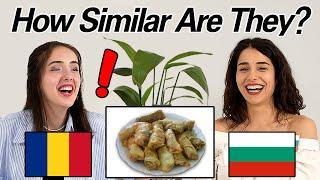 How Similar Are Romanian and Bulgarian? Can They Understand Each Other?
