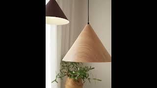 ​Modern cone lampshade chandelier​