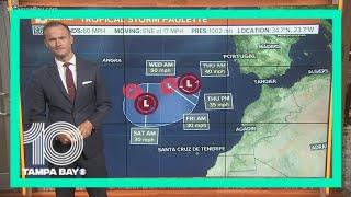 Tropical Storm Beta makes landfall overnight and Paulette redeveloped