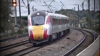 Trains at Sandy (ECML) 14/10/24