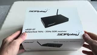 Unboxing the new SDRplay nRSP-ST - the all-in-one plug-and-play networked SDR receiver