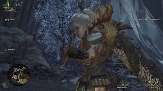 Talk to Olivia in the Iceshard Cliffs
