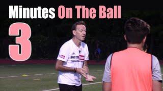 SoccerCoachTV - 3 Minutes On The Ball.