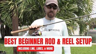 Best Beginner Fishing Rod, Reel, Line & More For Using Saltwater Lures