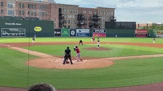 Juan Daniel “JD” Encarnacion 1st Inning K - Rome Braves vs. Greenville Drive 7/7/2023