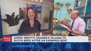 Dutch Bros. CEO Christine Barone sits down with Jim Cramer