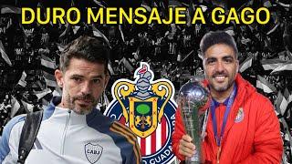 Así le dijo DT de Chivas a Fernando Gago tras dejar botado el proyecto | Pepe Meléndez DT Tapatío