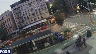 FOX 5 News Crew Has a Terrifying Close Call with Flying Metal Debris