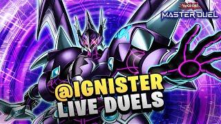  @IGNISTER RANKED DUELS LIVE SEASON 39 #2 | YUGIOH MASTER DUEL
