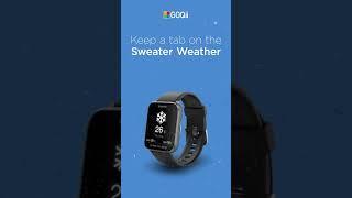 GOQii Smart Vital Ultra | Weather updates on your wrist