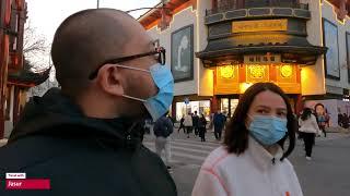 Walking to Yu Garden Shanghai 2023 - Chinese New Year