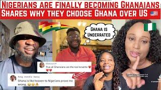 GHANA IS EUROPE TO NIGERIANS AS THEY SHARES WHY THEY PREFER RELOCATING TO GHANA OVER USA