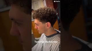 Tapet Fade on Curly Hairy #rap #music #hiphop #barber #fade