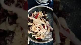 #smokedmeat #dried #mithun #mushroomrecipe