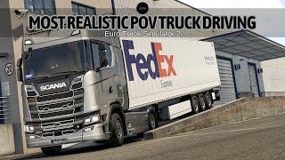 Most Realistic Pov Truck Driving-Most Realistic Mods of Ets 2-Scania New 770S. [1.50+1.51]