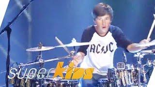 Incredible drum skills of 13yrs old: Nirvana, Foo Fighters, Greenday | Superkids