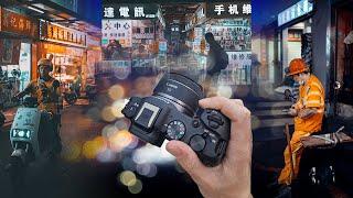 BEST BUDGET RF Lens - POV Street Photography in China  (50mm 1.8)