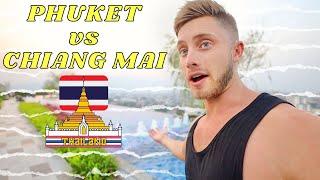 Phuket vs Chiangmai Thailand - Which one is best for you?! (Costs, Differences, Activities, Food)